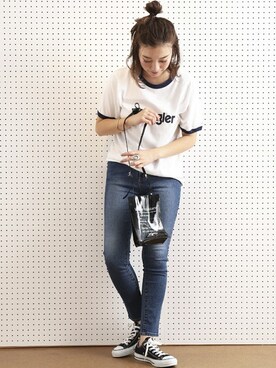 MATSUURAさん（レディース・162cm）の夏コーディネート