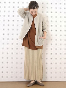 MATSUURAさん（レディース・162cm）の秋コーディネート