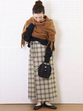 MATSUURAさん（レディース・162cm）の秋コーディネート