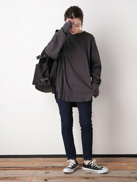 MATSUURAさん(レディース・162cm)の秋コーディネート