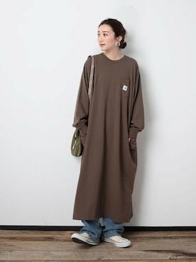 MATSUURAさん（レディース・162cm）の秋コーディネート