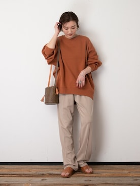 MATSUURAさん（レディース・162cm）の冬コーディネート