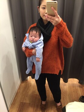 RIONさん（レディース・155cm）の冬コーディネート