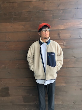 「ナチュラル」｜「アイテム（その他アウター）」を使った、iroguro_staffさん（メンズ・168cm）の夏コーディネート