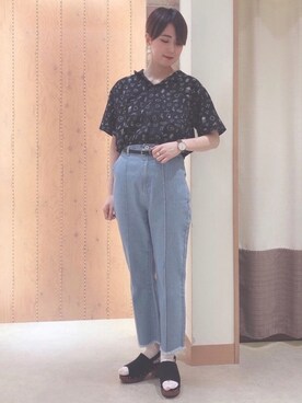 堤さんのコーディネート