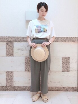 堤さんのコーディネート