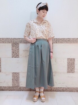 堤さんのコーディネート