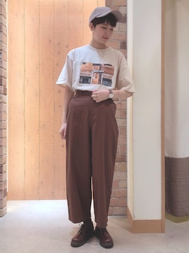 堤さんのコーディネート