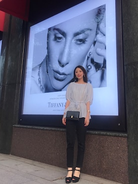 황자현さん（レディース・162cm）の冬コーディネート