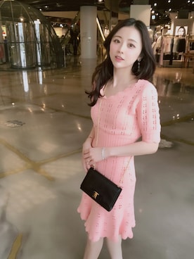 황자현さん（レディース・162cm）の春コーディネート