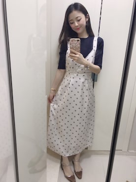 황자현さん(レディース・162cm)の春コーディネート