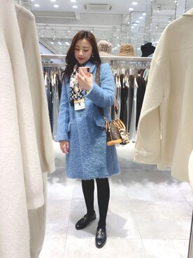 ローファーを使った 冬コーデ のレディース人気ファッションコーディネート 地域 韓国 Wear