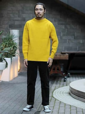 「Andersen-Andersen（アンデルセンアンデルセン）のアイテム」を使った、KAZUさんさん（メンズ・179cm）の秋コーディネート