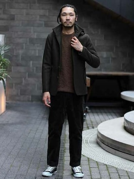 KAZUさんさん（メンズ・179cm）の秋コーディネート