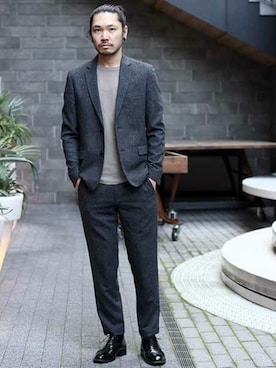 KAZUさんさん(メンズ・179cm)の秋コーディネート