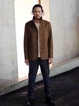 KAZUさんさん（メンズ・179cm）の秋コーディネート