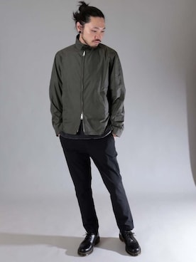 「FOX UMBRELLAS（フォックスアンブレラズ）のアイテム」を使った、KAZUさんさん（メンズ・179cm）の冬コーディネート