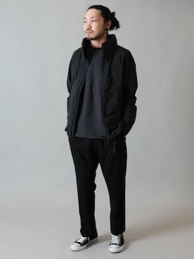 「DESCENTE ALLTERRAIN（デサント　オルテライン）のアイテム（マウンテンパーカー）」を使った、KAZUさんさん（メンズ・179cm）の冬コーディネート