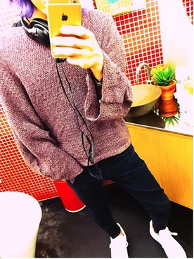 「MANGO（マンゴ）のアイテム」を使った、ちびなる☆さん（メンズ・160cm）の春コーディネート