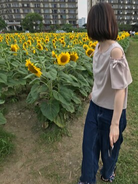 まきさん(レディース・162cm)の夏コーディネート