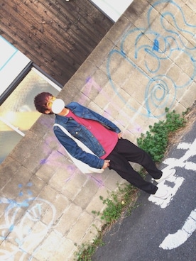 「passage mignon/flaneur（パサージュミニョンフラヌール）のアイテム」を使った、Yuu，さん（メンズ・170cm）の春コーディネート