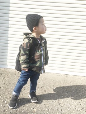 こまちときすけさん（キッズ・100cm）の春コーディネート