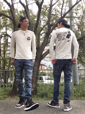 「エアジョーダン」｜「アイテム（財布/小物）」を使った、SeiJさん（メンズ・173cm）の秋コーディネート