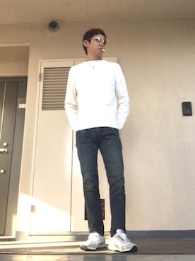 「WALSH（ウォルシュ）のアイテム」を使った、SeiJさん（メンズ・173cm）の春コーディネート