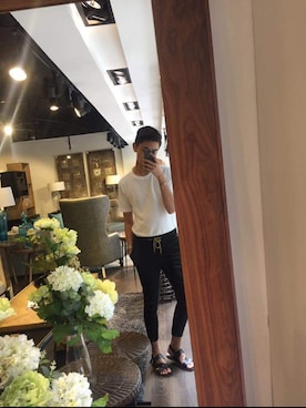 「H&M（エイチ・アンド・エム）のアイテム（その他）」を使った、KimJayyさん（メンズ・173cm）の冬コーディネート
