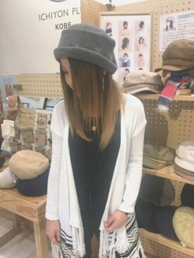 「GORGE（ゴージ）のアイテム（つなぎ/オールインワン）」を使った、14+ イオンモールつくば店 スタッフさん（レディース・153cm）の秋コーディネート