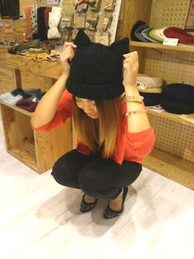 「GORGE（ゴージ）のアイテム（つなぎ/オールインワン）」を使った、14+ イオンモールつくば店 スタッフさん（レディース・152cm）の秋コーディネート