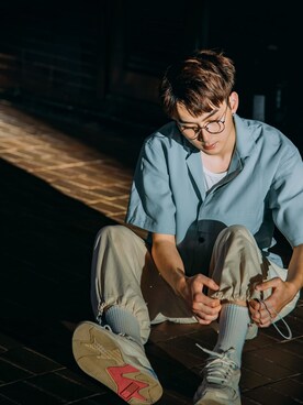 Kris Lckさん(メンズ・183cm)の秋コーディネート