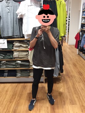 「JEANS MATE（ジーンズメイト）のアイテム（スラックス）」を使った、ぴっぴっさん（メンズ・176cm）の夏コーディネート