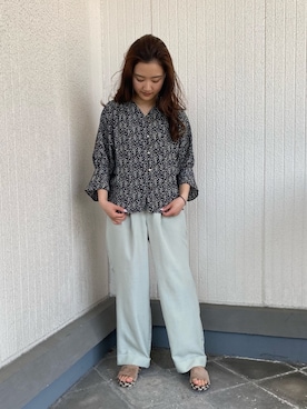 nanaseさん（レディース・158cm）の春コーディネート