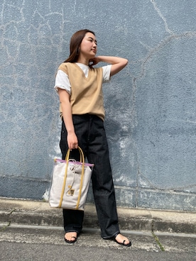 nanaseさん（レディース・158cm）の春コーディネート