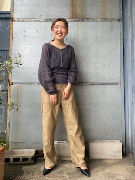 nanaseさん（レディース・158cm）の春コーディネート