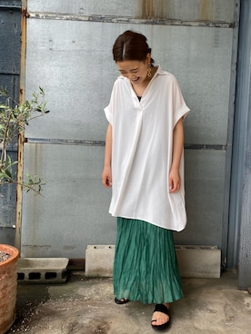 nanaseさん（レディース・158cm）の夏コーディネート