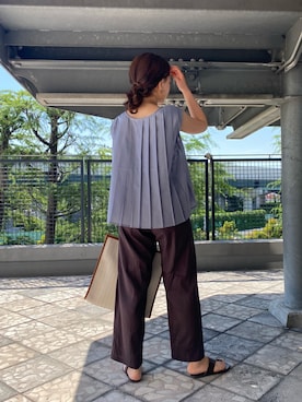 nanaseさん（レディース・158cm）の夏コーディネート