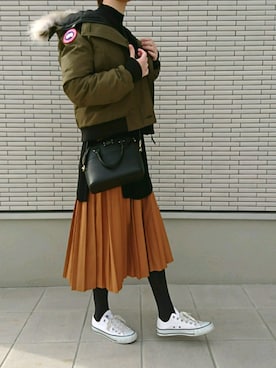 みーほさん（レディース・162cm）の冬コーディネート