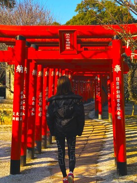 「アトランティックスターズ」｜「アイテム（その他アウター）」を使った、chan7さん（レディース・157cm）の冬コーディネート