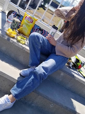 「moussy」｜chan7さん（レディース・157cm）の冬コーディネート