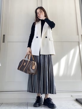 「VINTAGE（ヴィンテージ）のアイテム（ボストンバッグ）」を使った、ＬＩＰＩ  さん（レディース・165cm）の春コーディネート