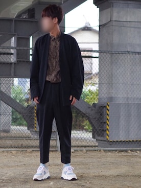「ESSAY（エッセイ）のアイテム（ジャケット/アウター）」を使った、ききさん（メンズ・170cm）の秋コーディネート