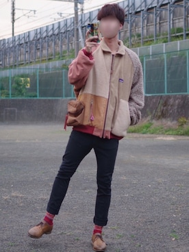 「gilet（ジレ）のアイテム」を使った、ききさん（メンズ・170cm）の秋コーディネート