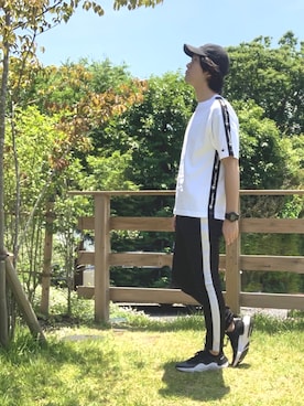 サイドラインパンツ のメンズ人気ファッションコーディネート Wear