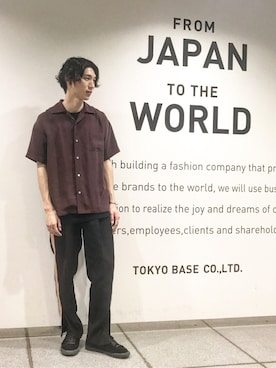 unitedtokyo__ikeさん（メンズ・177cm）の夏コーディネート