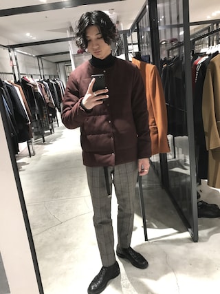 UNITED TOKYO（ユナイテッドトウキョウ）の「ウールノーカラーインナー