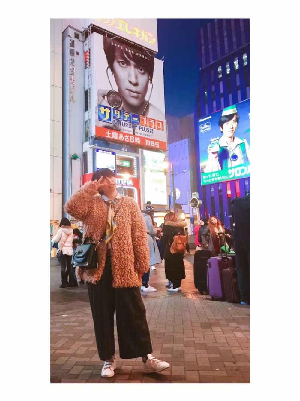 「merry jennyのアイテム（ジャケット/アウター、ピンク系）」を使った、Yokokoさん（レディース・162cm）の秋コーディネートの1枚目の写真
