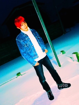 佐々木氏さん（メンズ・170cm）の冬コーディネート