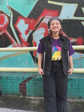 「トゥイーティー」｜puuさん（レディース・156cm）の冬コーディネート